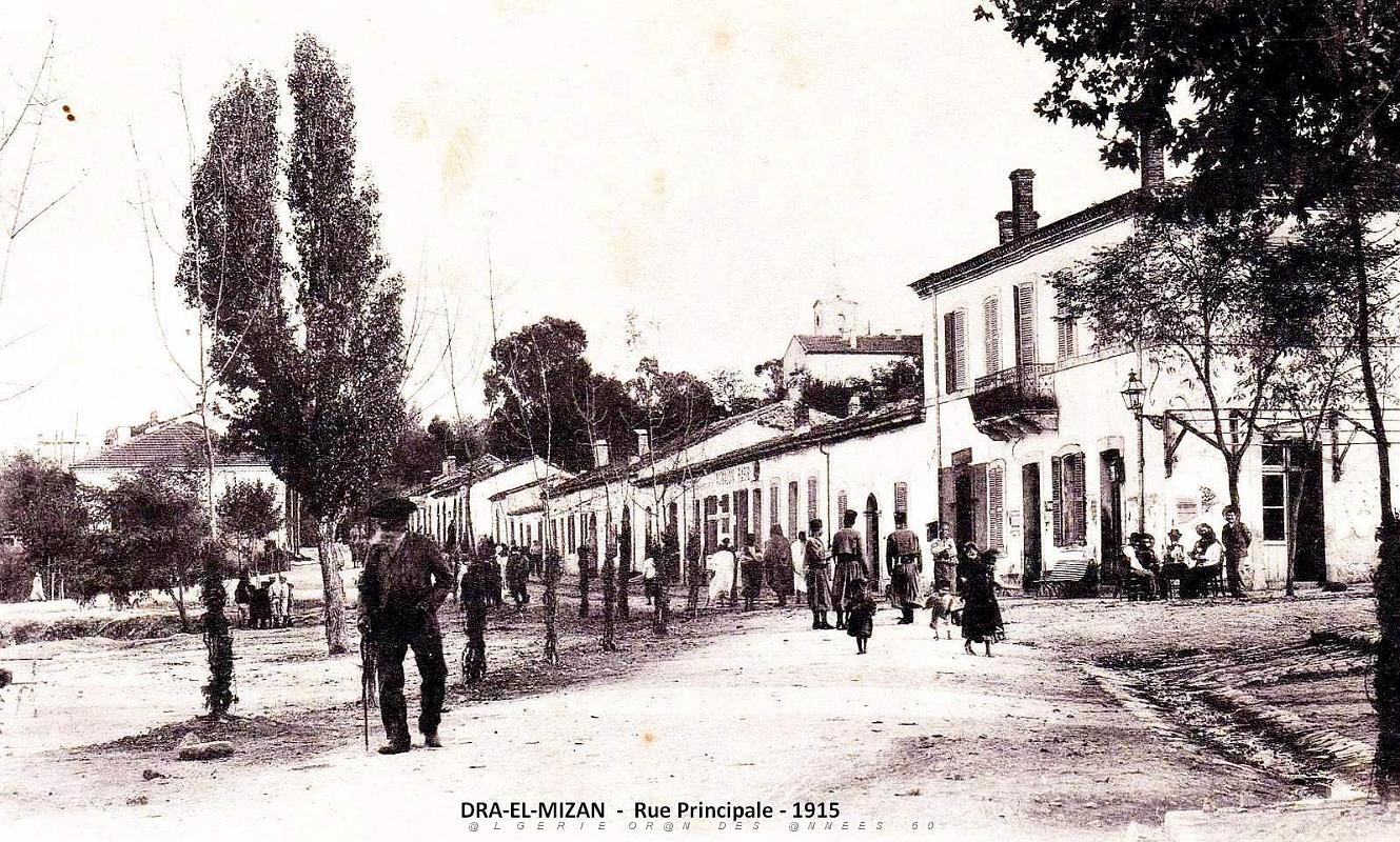 Dra-el-Mizan - Rue principale - 1915.jpg